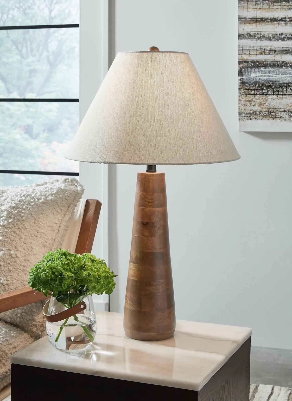 Danset - Wood Lamp - Best Buy Furniture
