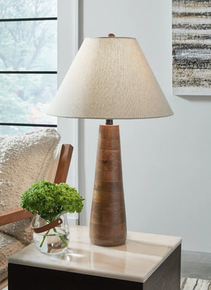 Danset - Wood Lamp - Best Buy Furniture