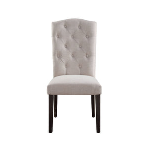 Gerardo - Linen Weathered Dining Chair (Set of 2) - Beige