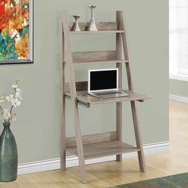 Computer Desk For Home Office, Laptop, Leaning, Storage Shelves - Best Buy Furniture