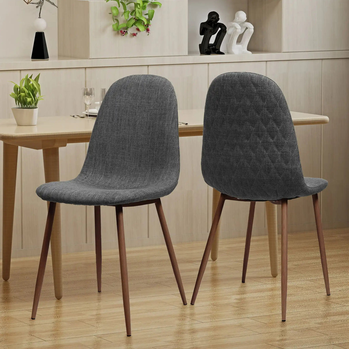 Elegant Dining Chair Set With Fabric - Best Buy Furniture
