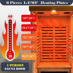 Far Infrared Sauna Room Indoor Low EMF