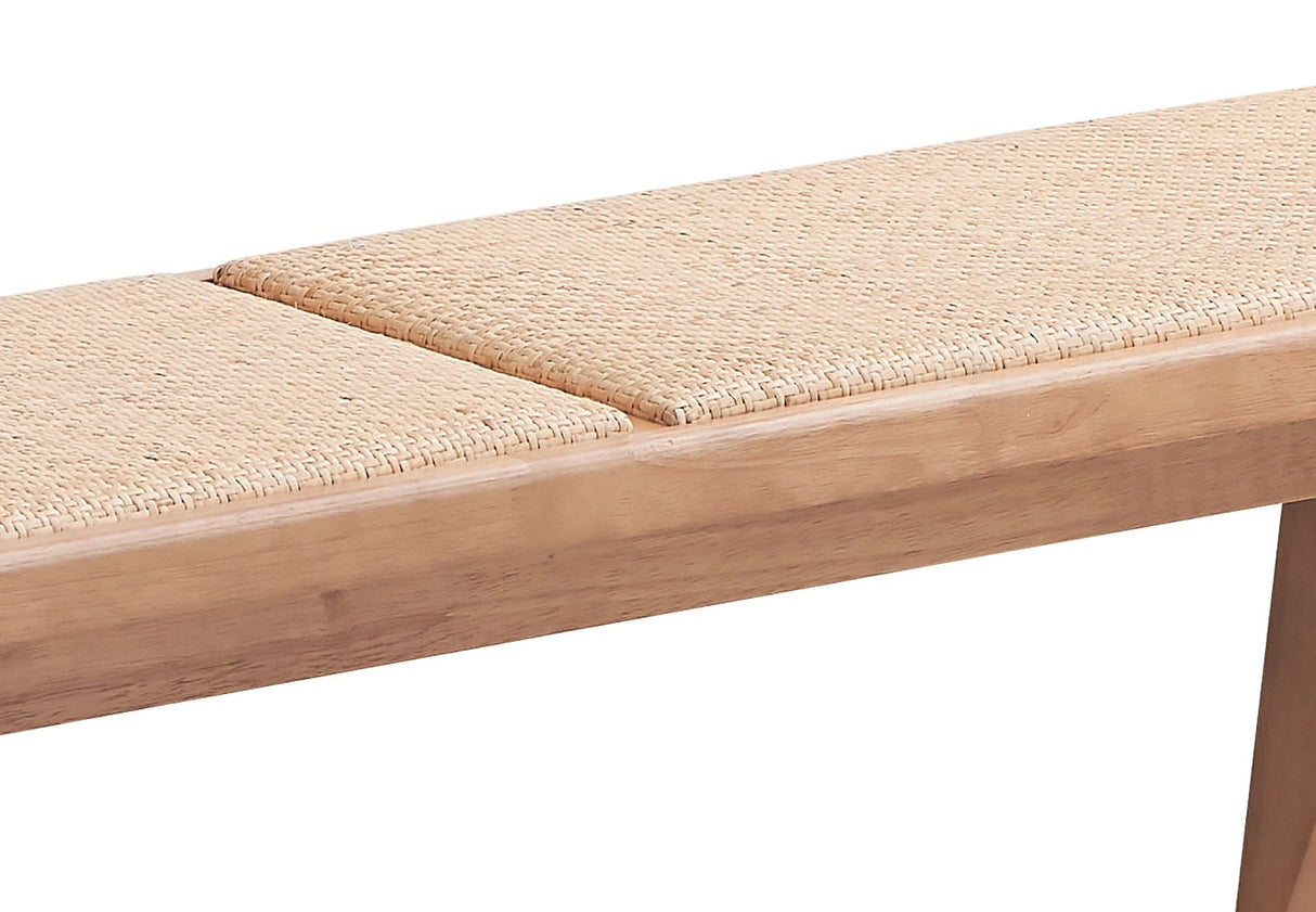 Velentina - Bench - Rattan / Natural - Best Buy Furniture