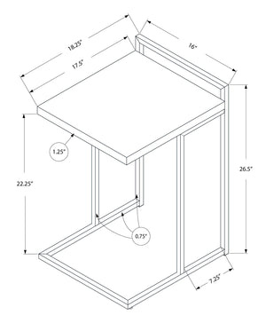 Accent Table, C - Shaped, Contemporary & Modern - Best Buy Furniture
