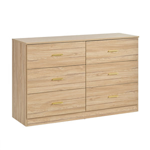 Modern 6-Drawer Dresser
