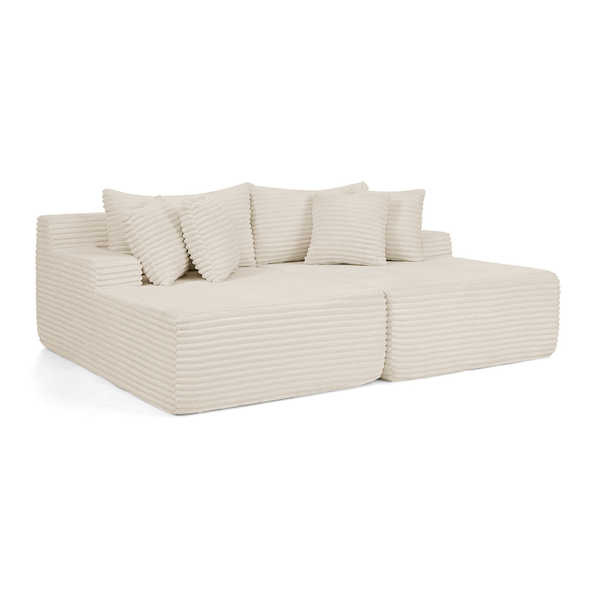 Two-Seater Lazy Sofa Lounge Chair