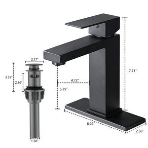 Bathroom Faucet - Single Hole Stainless Steel