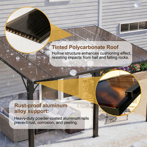 14x10 FT Hardtop Gazebo