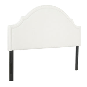 Catherine Upholstered King Headboard, Antique