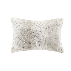 Full/Queen 4PC Faux Fur Comforter Set