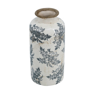 Vintage Inspired Ceramic Accent Vase