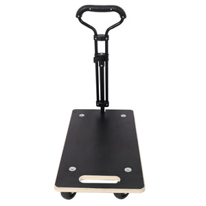 Heavy Duty Wooden Rectangle Moving Dolly