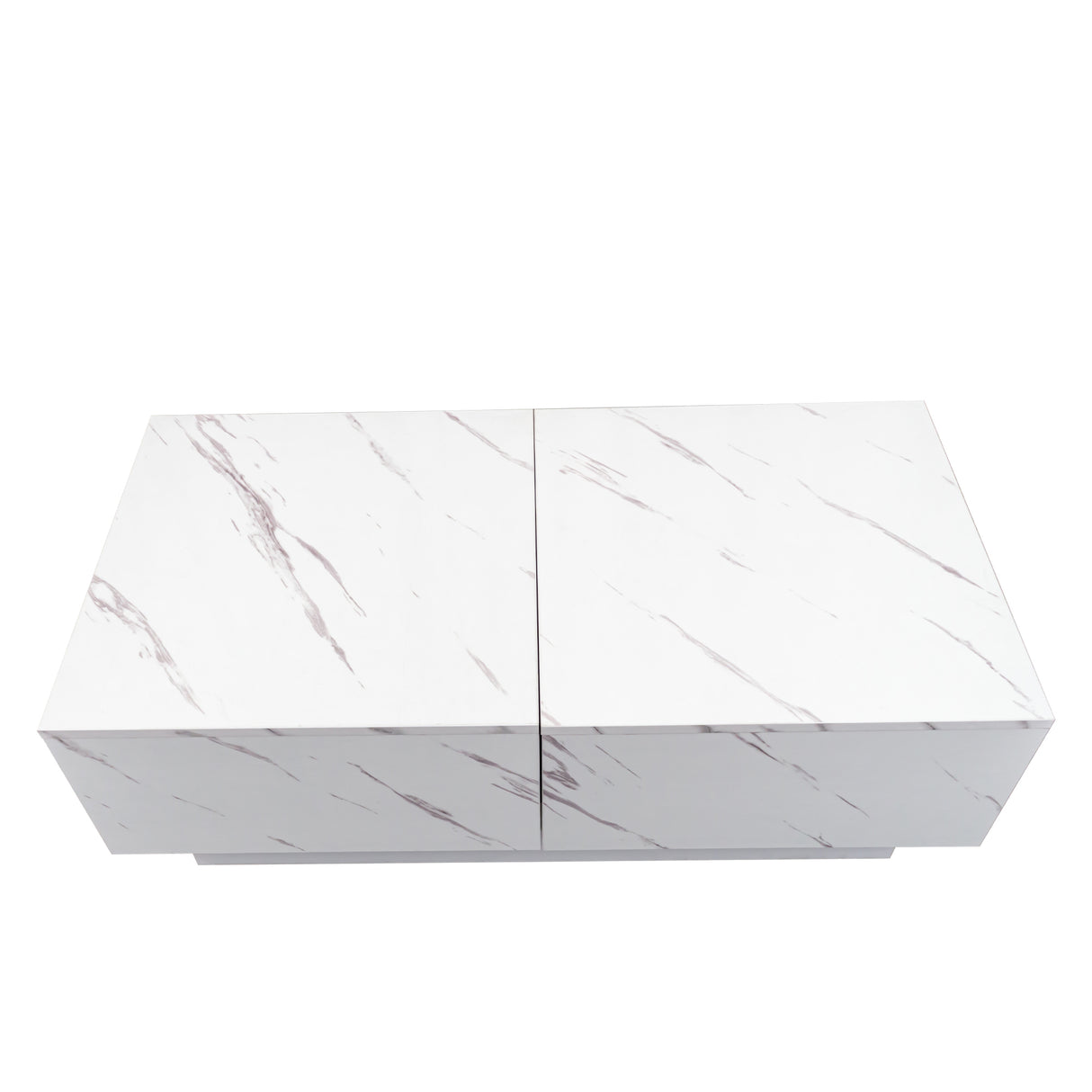 Coffee Table with Sliding Tabletop and Hidden Storage