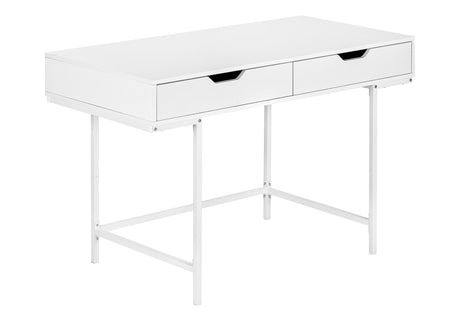 Computer Desk For Home Office, Storage Drawers, Marble Look Contemporary & Modern - Best Buy Furniture