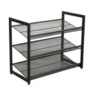 3-Tier Adjustable Shoe Rack