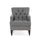 Harrison - Tufted Club Chair With Button Tufted Back And Birch Wood Legs - Best Buy Furniture