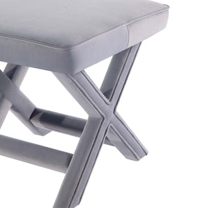 Abigail - Accent Bench With Piped Cushion