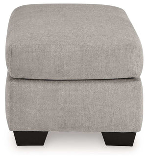 Avenal Park - Ottoman - Flannel - Best Buy Furniture