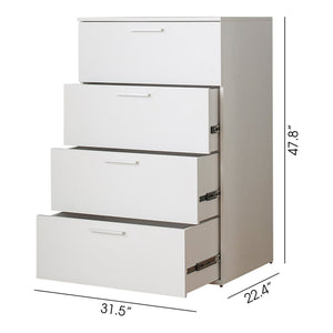 Oliver - Farmhouse Jumbo Chest With 4 Drawer Storage