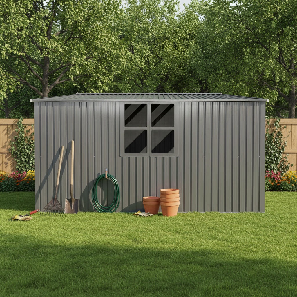 13×11ft New Outdoor Storage Shed
