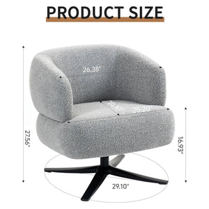 Cuddle Style Leisure Swivel Sofa Chair