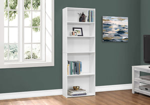 Bookshelf, Bookcase, 6 Tier, For Office, Transitional - Best Buy Furniture