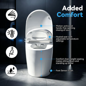 Smart Toilets with Heated Bidet Seat