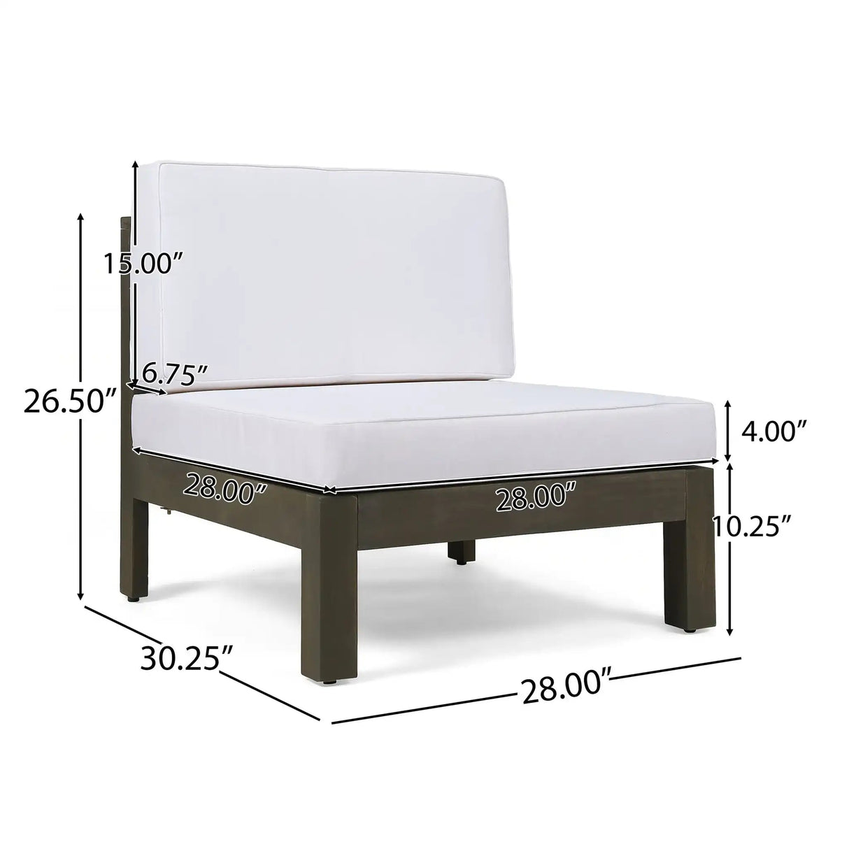 Oana - Armless Chair - Best Buy Furniture