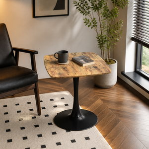 Square Dining Table - 24" Square Tulip Table with MDF Top