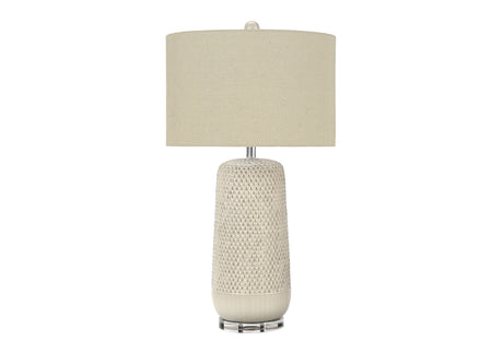 Contemporary Lighting, Table Lamp, Ceramic, Resin - Cream - Best Buy Furniture