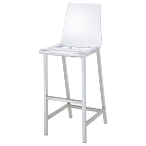 Bar Stools (Set of 2) - Clear