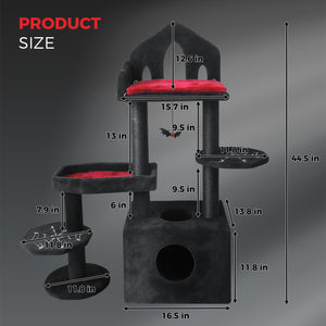 Black Gothic Cat Tree