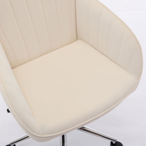 Adjustable Ergonomic Office Chair, Swivel Backrest Seat