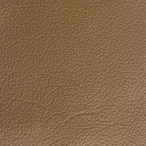 Radwan Camel Leather Sofa (Assembled)