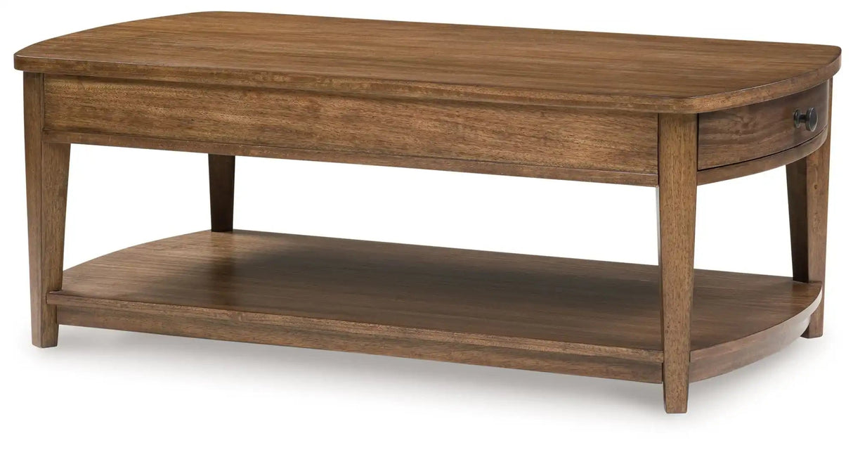Burkbyer - Rectangular Table - Best Buy Furniture