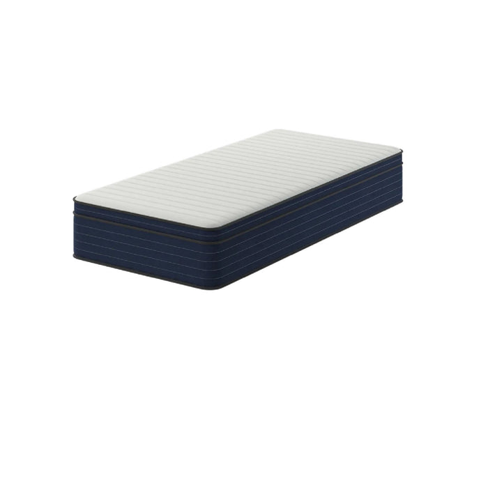 12" Medium Firm Euro Top Hybrid Cooling Gel Infused Mattress - White