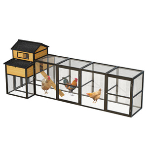 150" Extra Large Wooden Chicken Coop