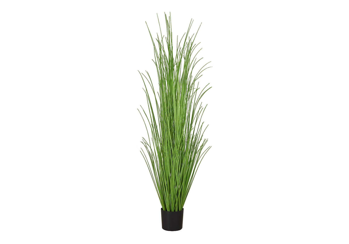 47" Tall, Artificial Plant, Grass Tree, Indoor, Faux, Fake, Floor, Greenery, Potted, Real Touch, Decorative - Green / Black - Best Buy Furniture