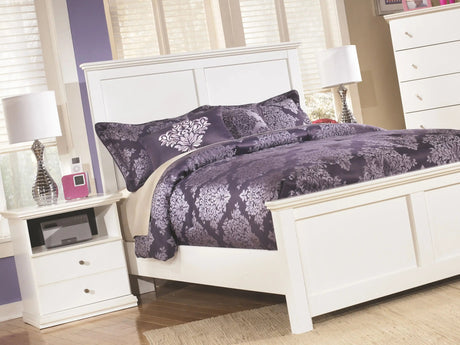Bostwick Shoals - One Drawer Night Stand - White - Best Buy Furniture