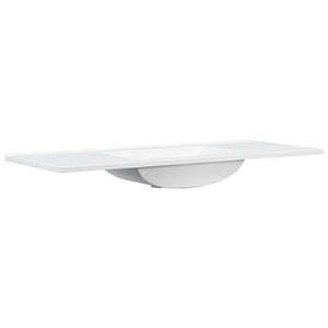 48" Composite Bathroom Vanity Top with Integrated Basin