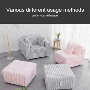 44.9" Soft Modular Sofa Single