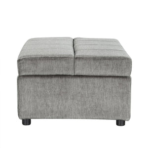 Twin Size Folding Ottoman Sleeper Bed With Mattress Convertible Guest Bed