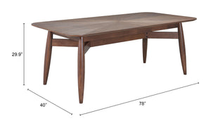 Zuo Modern Silea Rectangular Dining Table