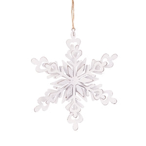 Iron Snowflake Hanger - Set of 6