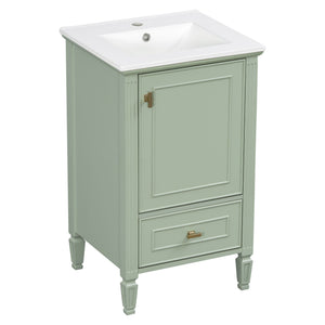 Retro Bathroom Vanity With Sink