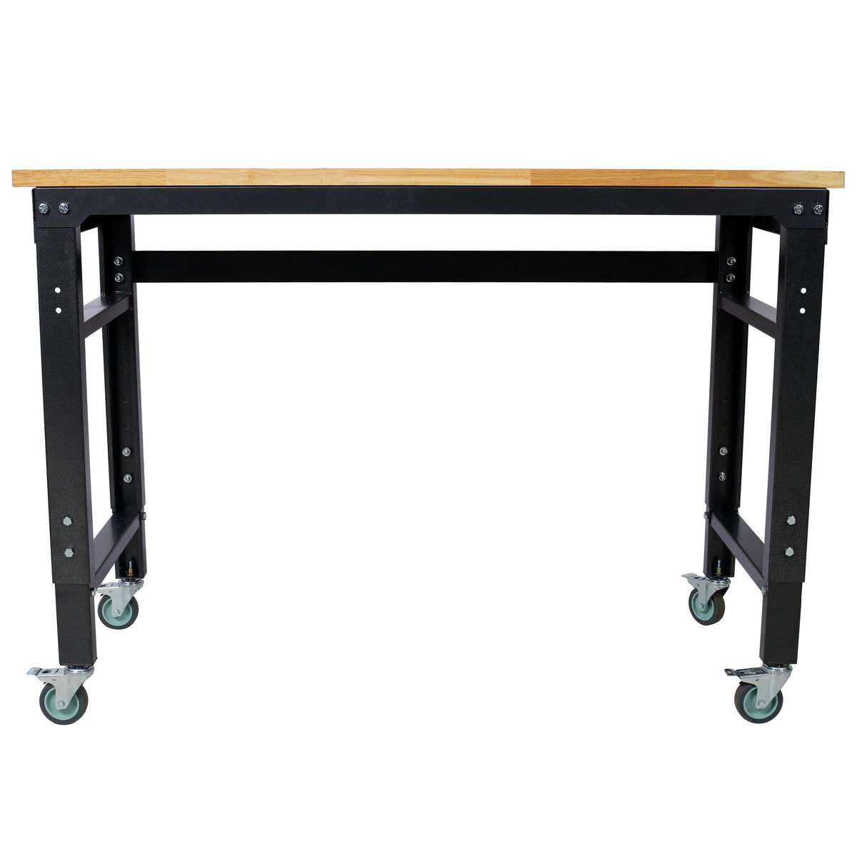 48" Wide Rolling Workbench - Adjustable Height for Workshop