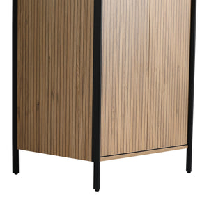 Contemporary Freestanding Bathroom Vanity With Adjustable Shelves