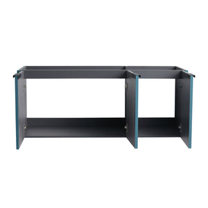 Contemporary Wall Mounted Bathroom Vanity With Soft Close Doors