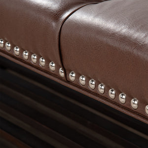Bedroom End Of Bed Bench Tufted Upholstered End Of Bed Bench End Of Bed Entrance Shoe Bench With Nailhead Trim And Shelf Bedroom Upholstered Bench Living Room Shoe Rack Footstool