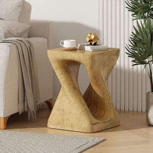 Twist Shape Side Table - Best Buy Furniture